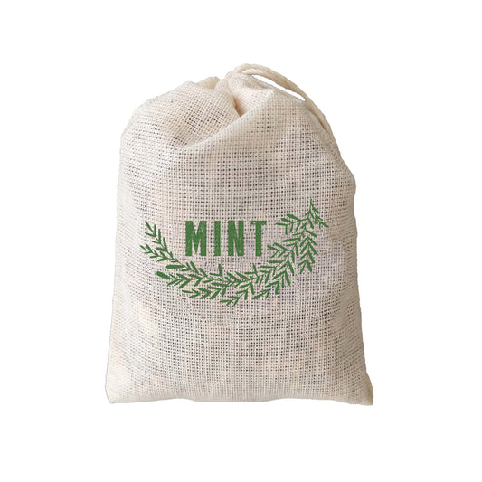Sachet de menthe - Paquet de 3 pour placard, tiroir ou garde-manger
