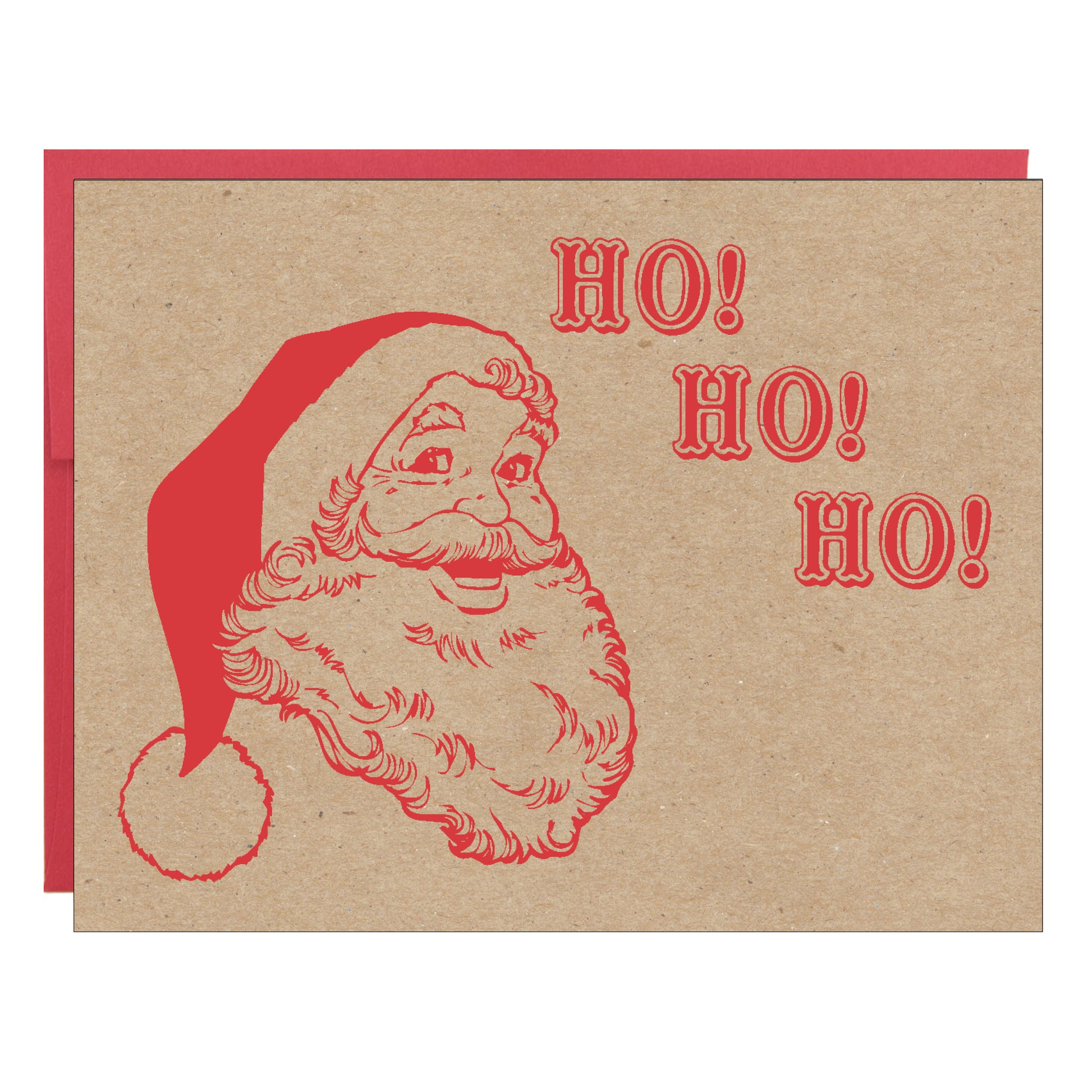 Ho Ho Ho Santa Card - 8 pack - Idea Chíc