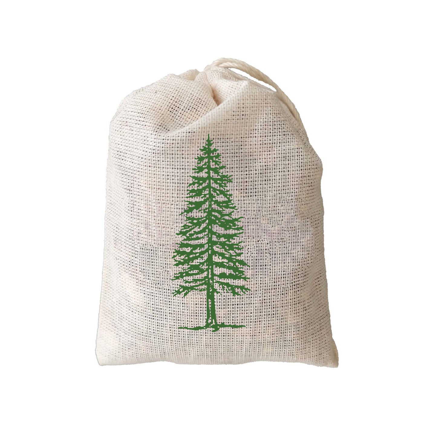 Evergreen Pine Balsam Fir Sachet - 3 Pack for Closet, garment bag or Drawer